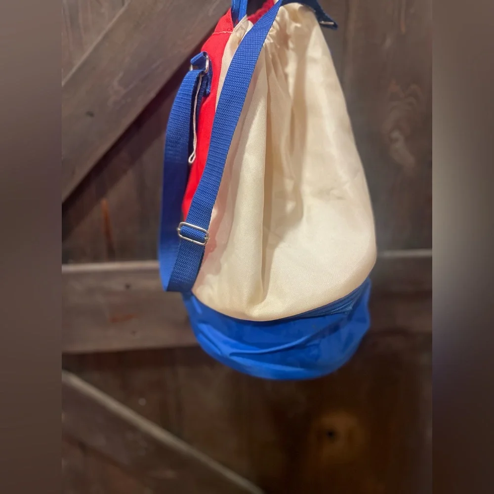 70s Vintage beach cooler bag